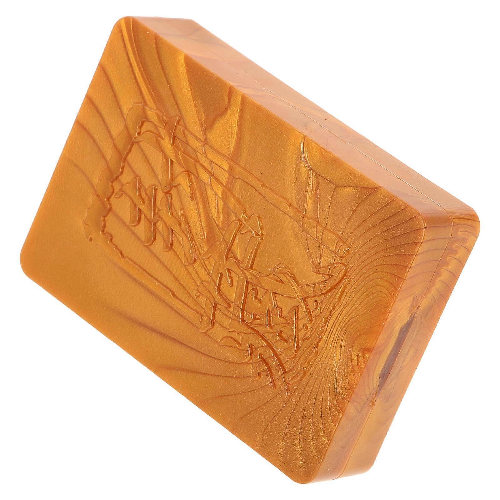 Wax Seal Block Golden For Bottles Extend Shelf Life 7.50X5.20X1.70CM 1Pack