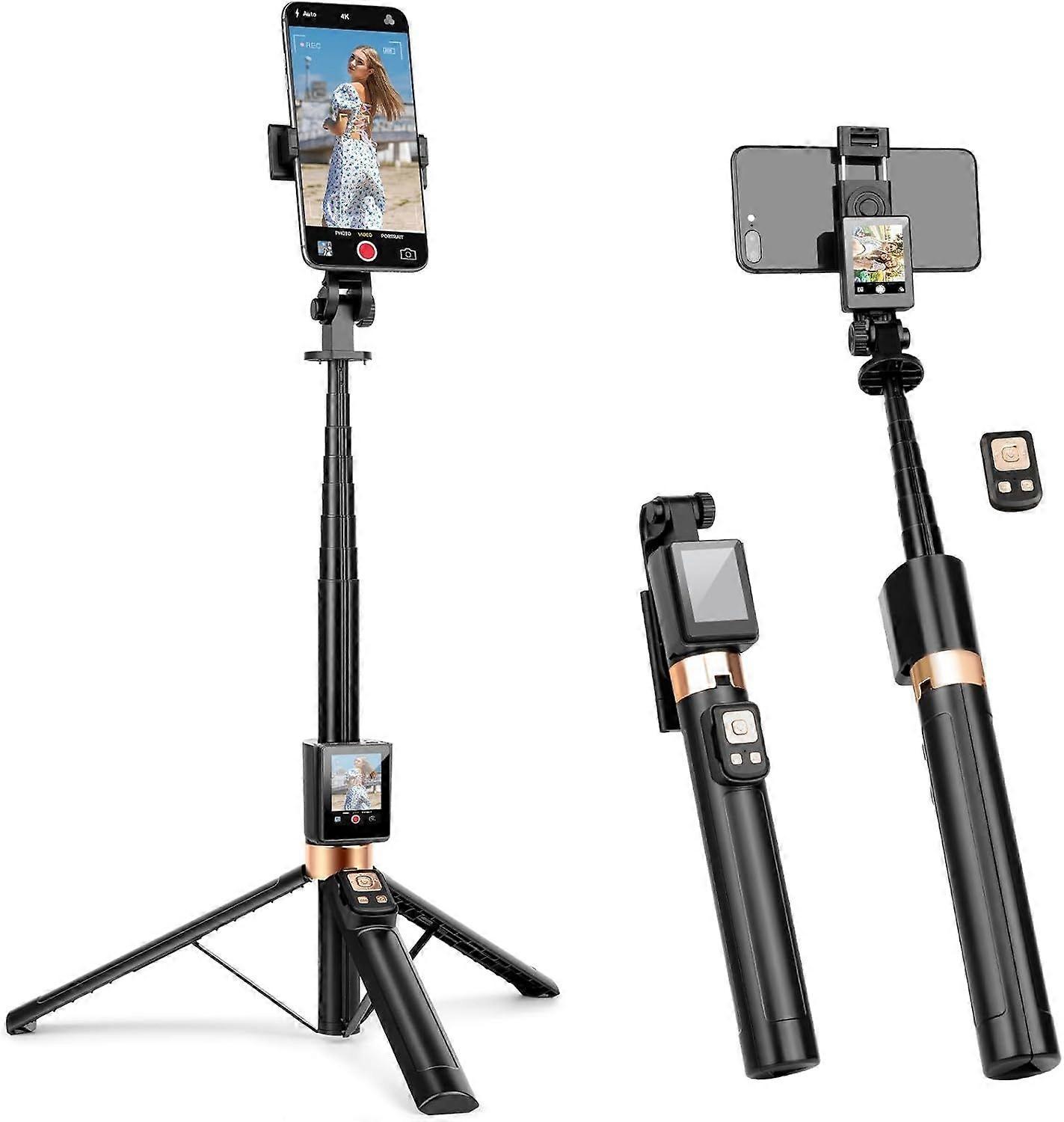 Universal Real-Time Back Camera Monitor for iPhone & Android, Vlog Selfie Monitor Screen for iPhone