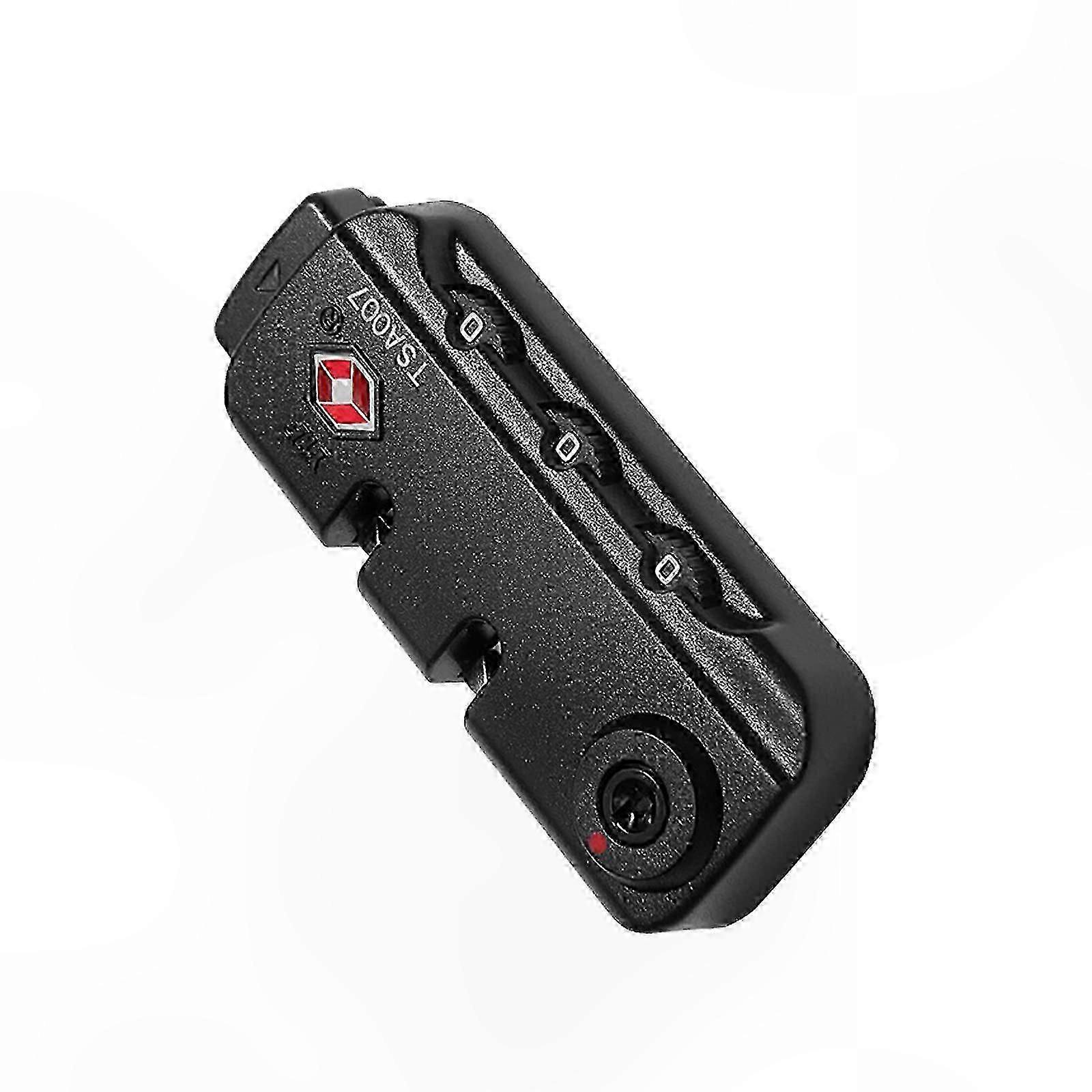 TSA-Approved 3-Digit Combination Lock for Suitcases and Luggage with Fixed Zipper Bags