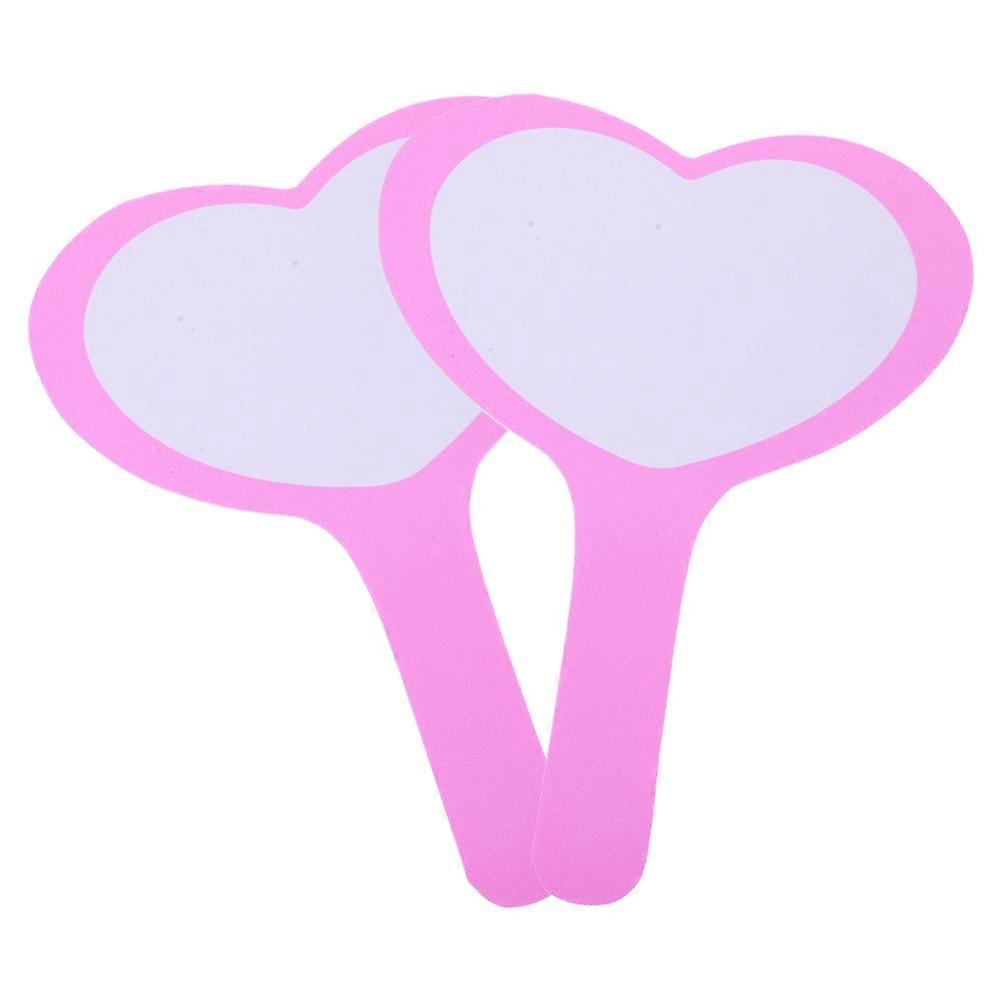 Single Side Heart Scoreboard Foam for Auctions 8Pcs Handheld Whiteboards