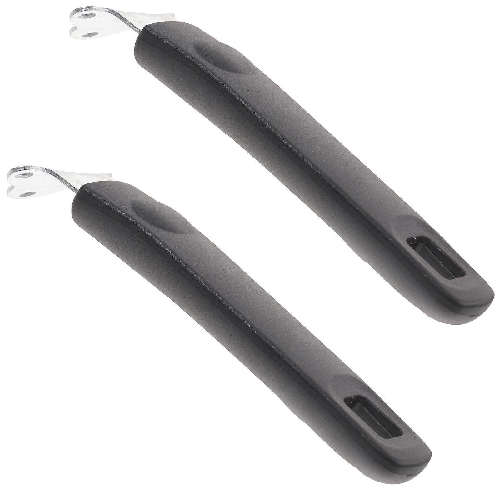 4 Pcs Griddle Flat Skillet Pots and Pans with Three Hole Handle Handles for Cookware Part Detachable Bakelite