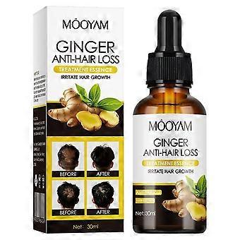 Ginger Hair Treatment Oil, Hair Repair and Growth Serum for Dry, Damaged & Coarse Hair, Hair Essential Oil for All Hair Types, 30ML