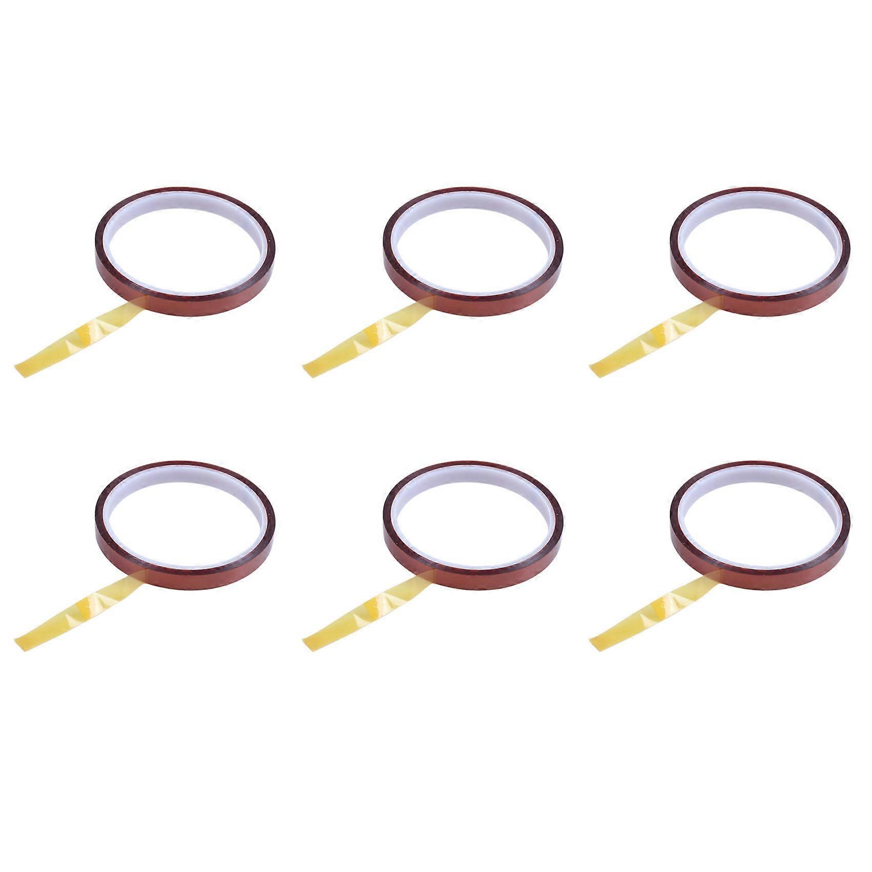 6X 10mm Width Heat Resistant High Temperature Adhesive Kapton Tape