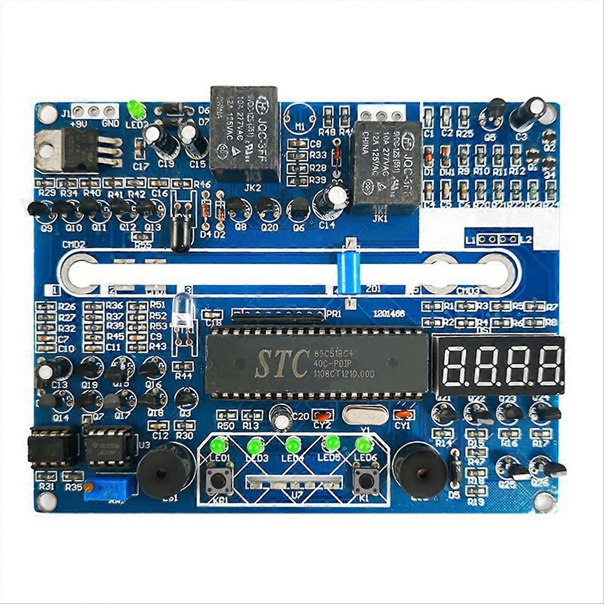 Simulation Production Line Electronic DIY Kit Science Experiment Fun Circuit Board DIY Kit for Circuit Welding Practice