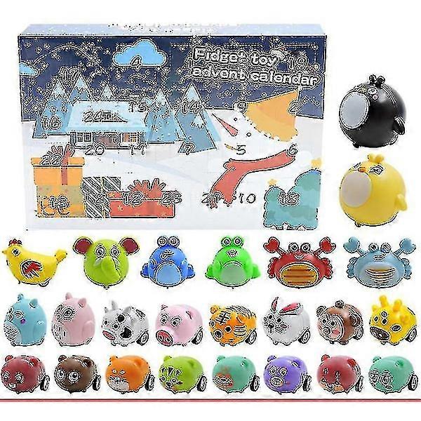 Advent Calendar with Fidget Toys - Stress Reducing Fidget Toys in Blind Box for Kids 2