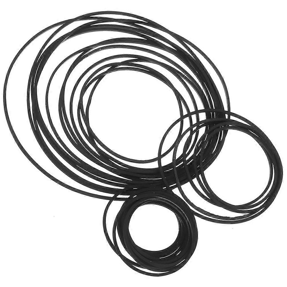 90pcs Rubber Belts for Cassette Recorder Cassette Tape Machine and Player
