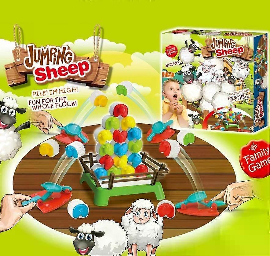 Crazy Little Sheep Interactive puzzle balance hand-eye  parent-child interactive game toys coordination