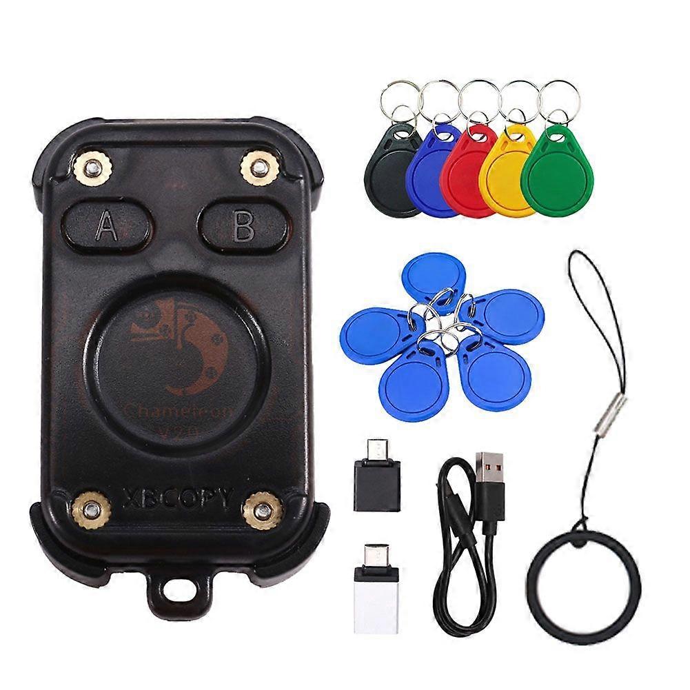 Chameleon V2.0 RFID Smart Chip Reader Emulator Smart Card Emulator Duplicator+5XCUID/UID Keychain ID IC Card Decode