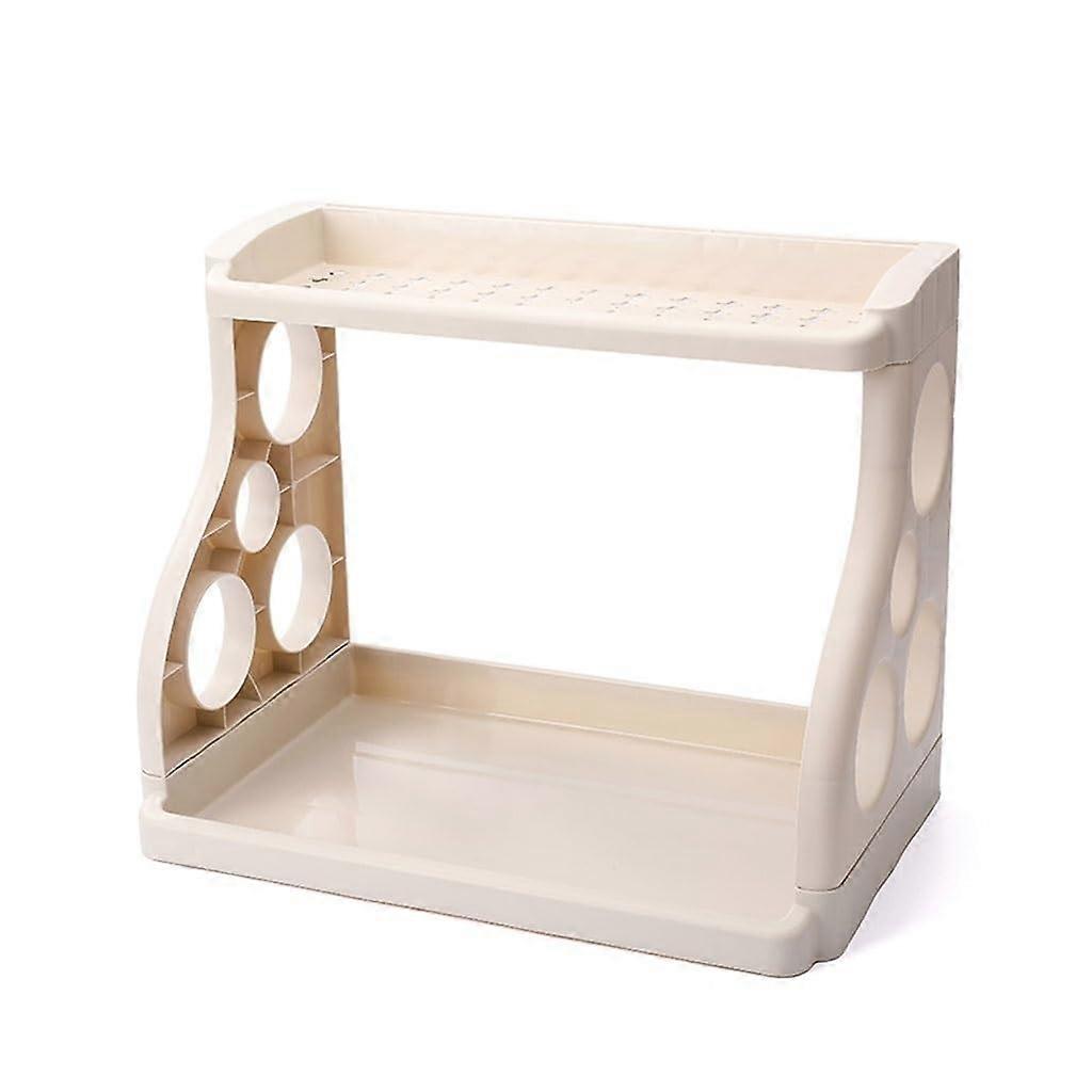Kitchen Storage Rack MultiLayer Stackable Shelf for Cabinet and Countertop Organization