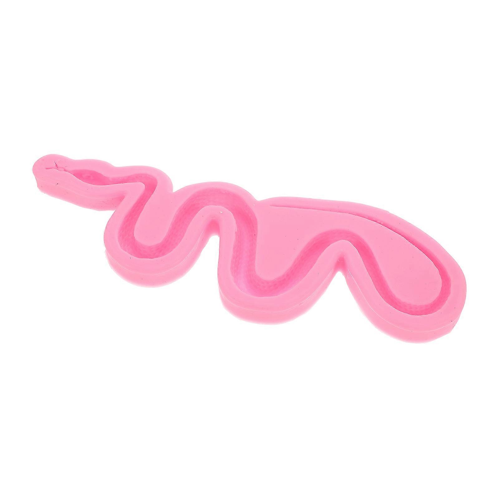 Snake Silicone Mold for DIY Handmade Crafts Crafting Realistic Snake Toys
