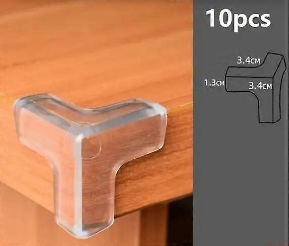 10 pi��ces b��b�� s��curit�� Silicone protecteur Table meubles enfants bureau coin bord Protection couverture enfants doux Anticollision gardes