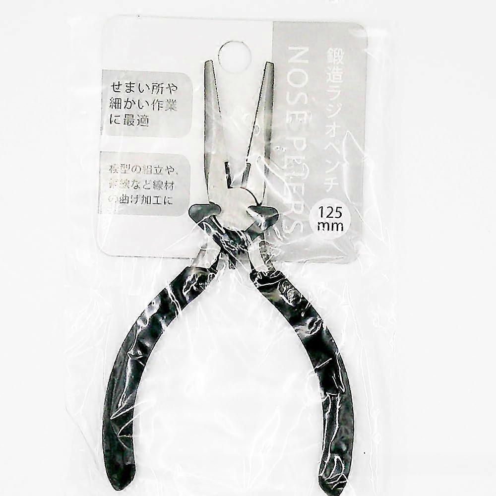 Mini Pliers 125mm Forged Needle Nose for Precision Cutting and Electronics with Ergonomic Grip