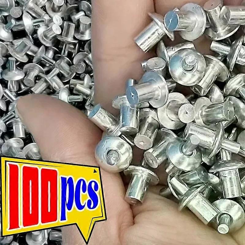 Rivets de per?age �� t��te en acier inoxydable, rivets en alliage d'aluminium, rivets de per?age, attaches murales pour tableau, 6 000 rivets,