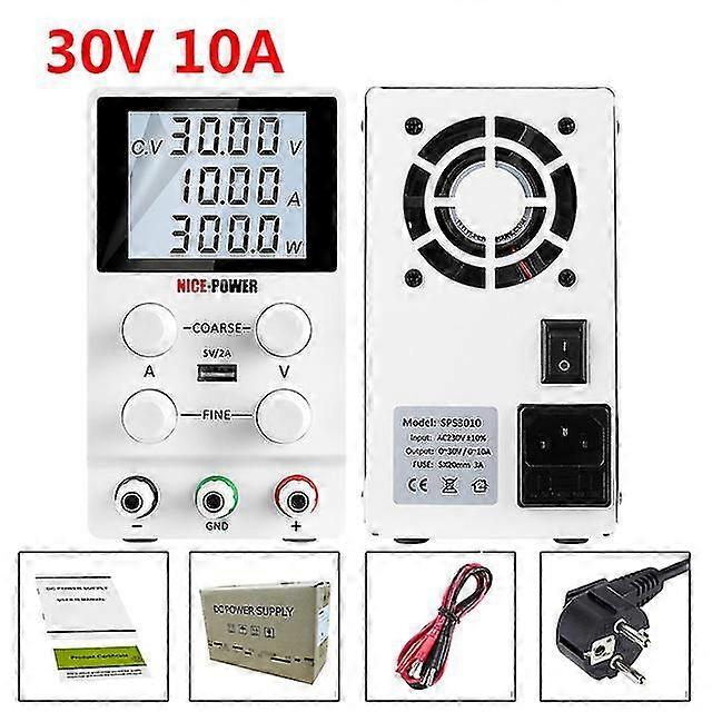Usb Adjustable Dc Laboratory 30v 10a Lab Bench Power Supply Adjustable 60v5a Voltage Regulator Stabilizer Switching Power Supply