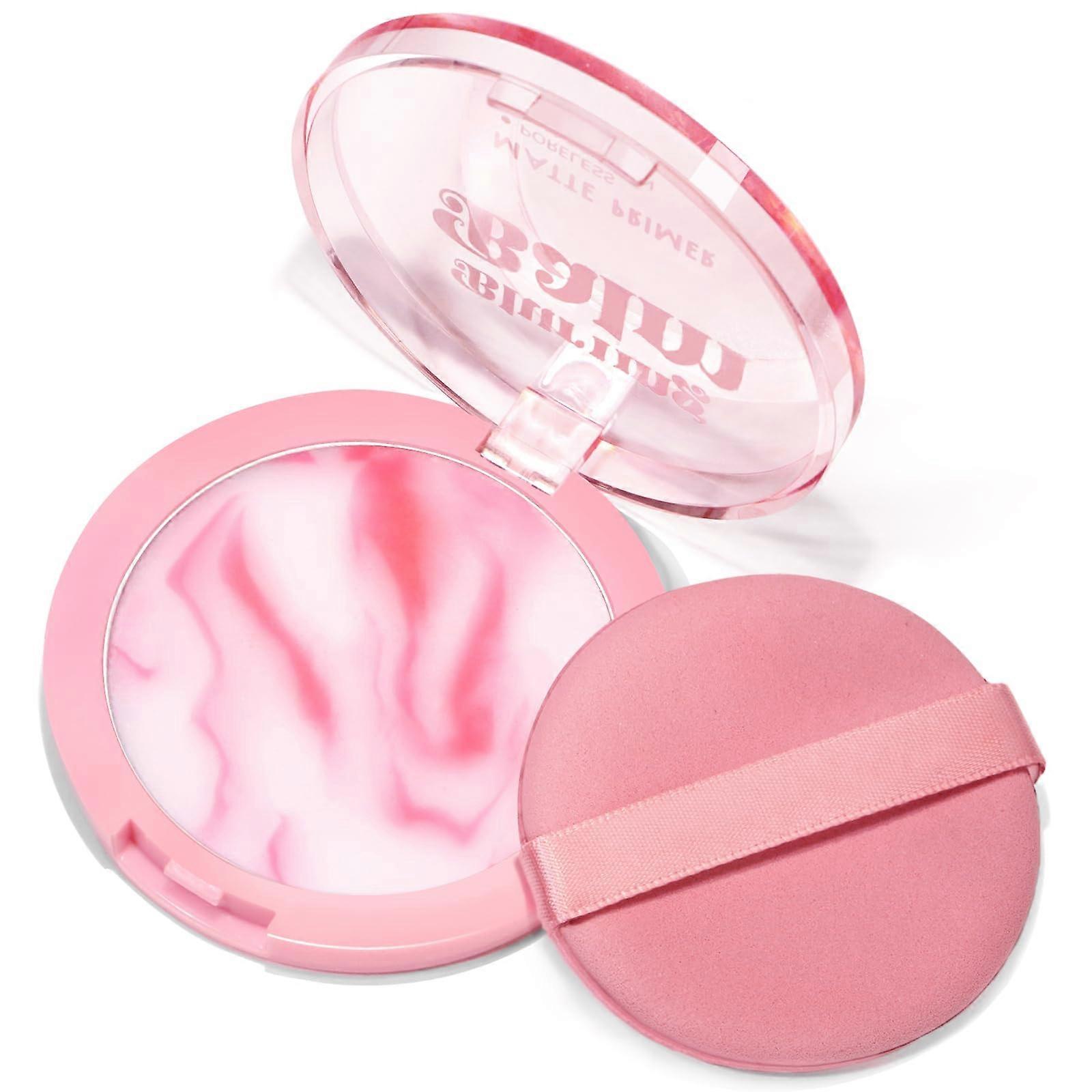 Face Primer Balm with Oil Control, Waterproof Long Lasting Matte Setting Powder, Pore Minimizing