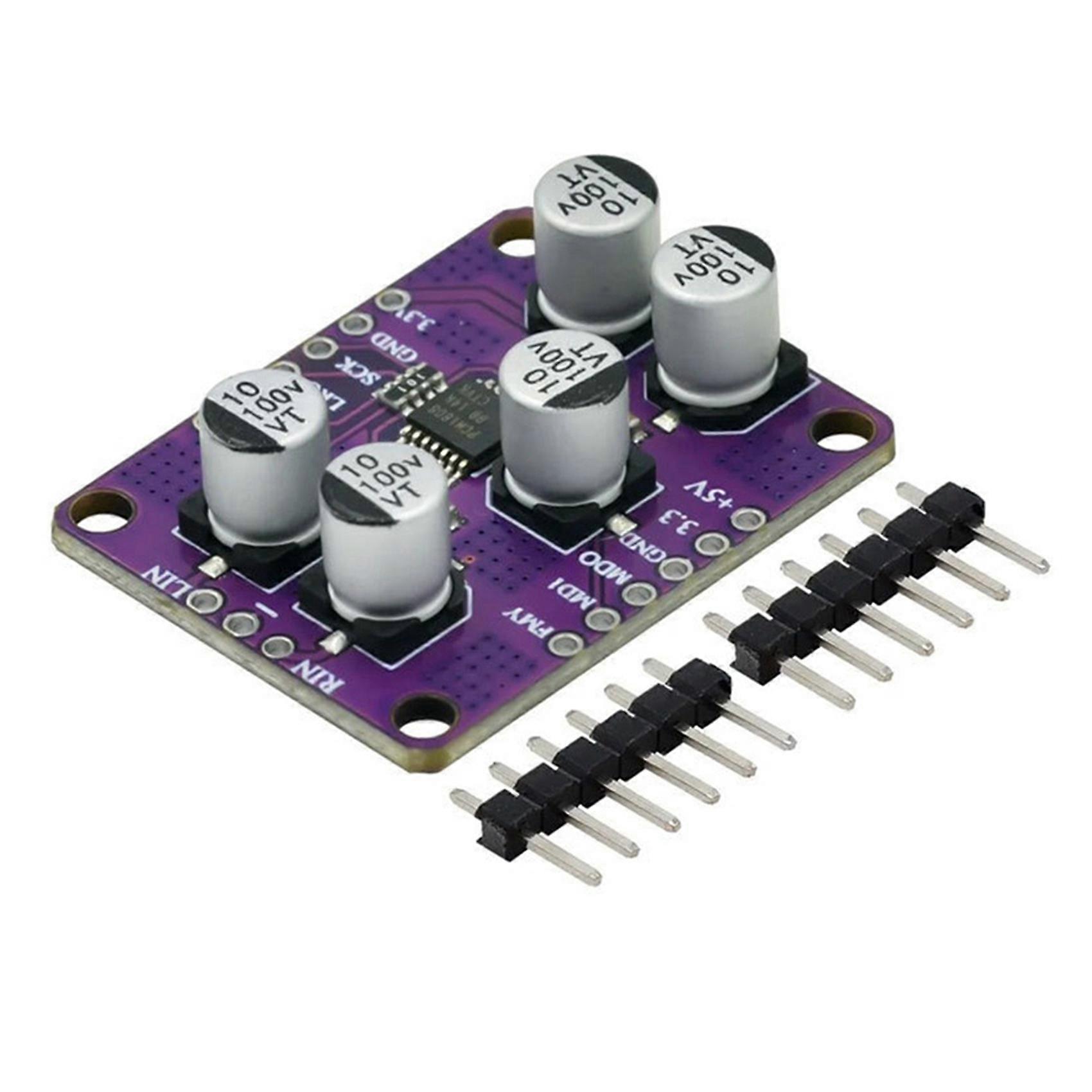 4X PCM1808 105dB SNR Audio Stereo ADC Single-Ended Analog-Input Decoder 24bit Amplifier Board Player Module