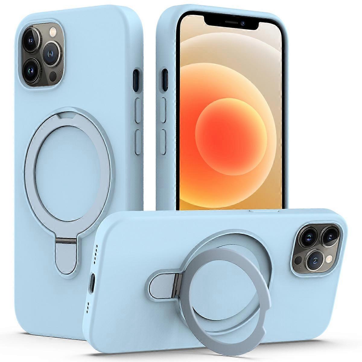 For iPhone 12/12 Pro Case Kickstand Phone Cover Compatible with MagSafe