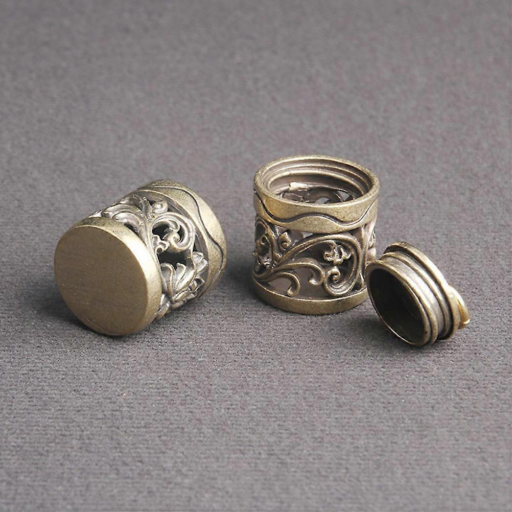 Decorative Necklace Pendant Brass Essential Oil Diffuser Pendant for Decor