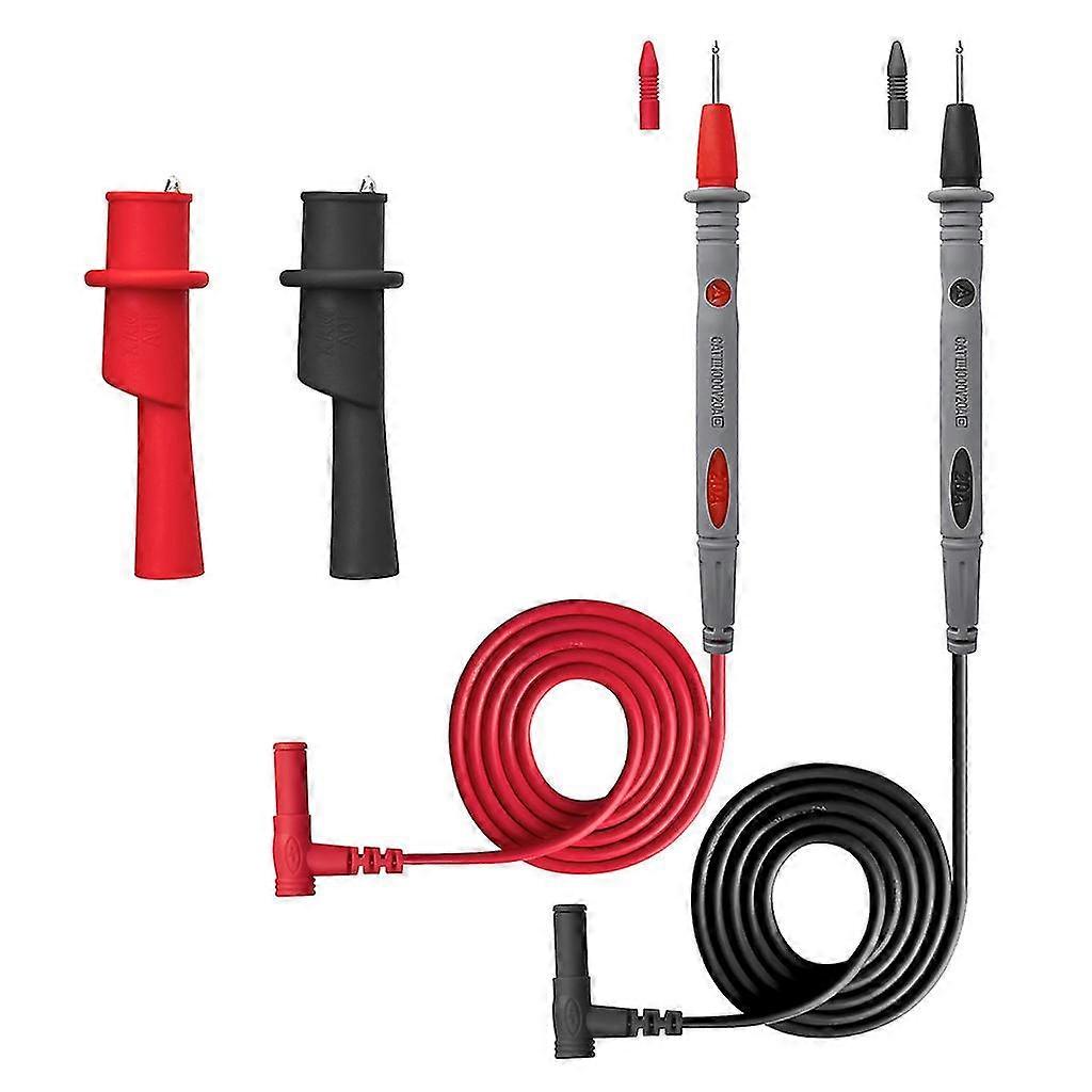 2025 Silicone Digital 1000V Thin Tip Needle Multimeter Multi Meter Test Lead Probe