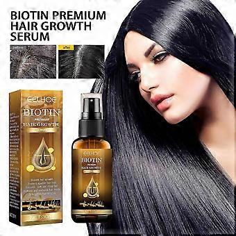 30 ml Biotin Hair Growth Spray Szybko i skutecznie działający Serum przeciw wypadaniu włosów Wzmacniające Gęstość 25-26 ml