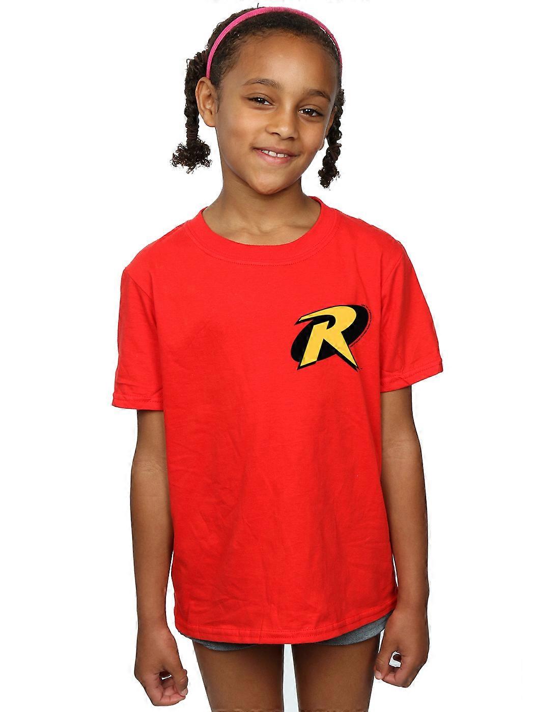 DC Comics Girls Batman Robin Logo Tričko