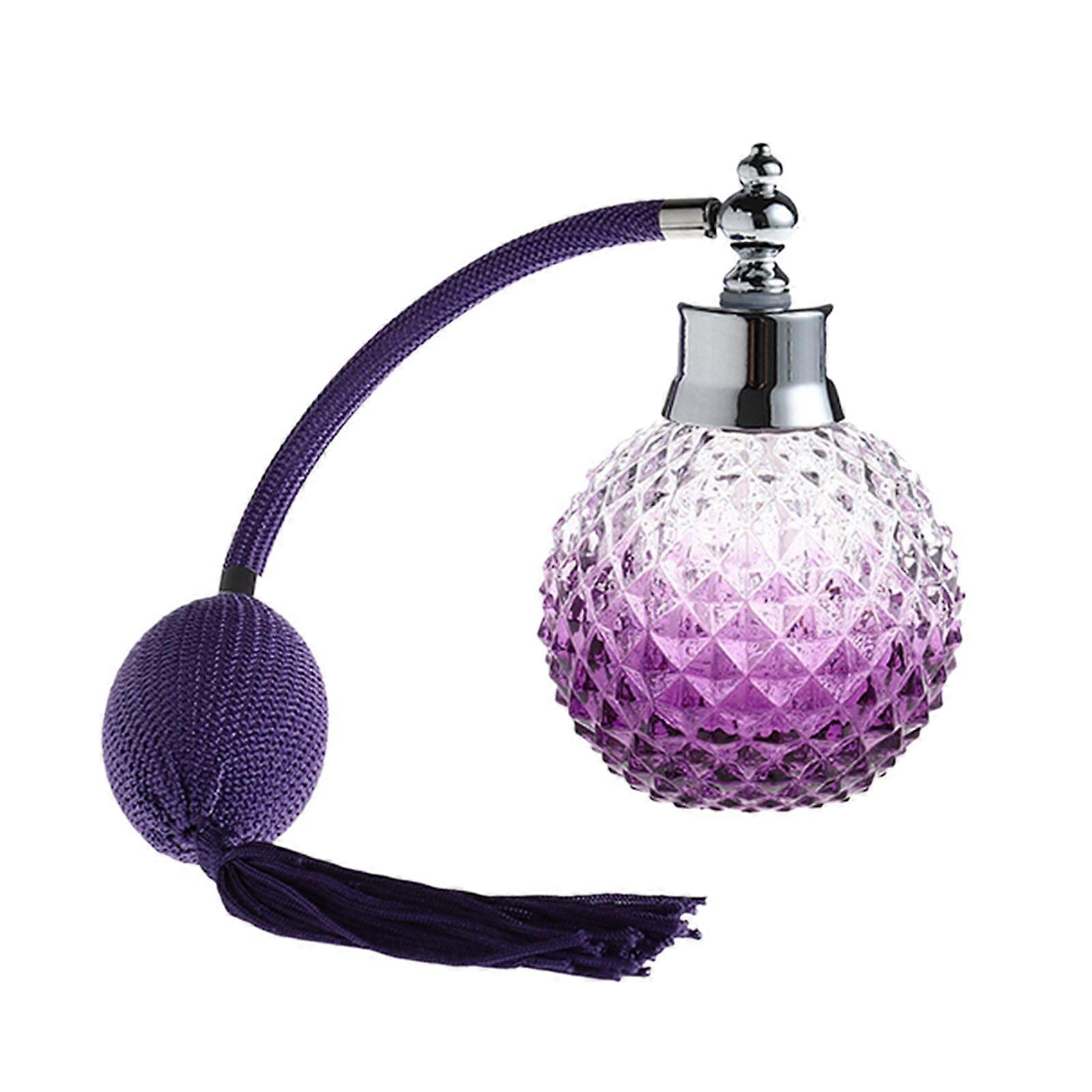 100ml Crystal Art Perfume Bottle Refillable Perfume Atomizer Long Spray Bottle