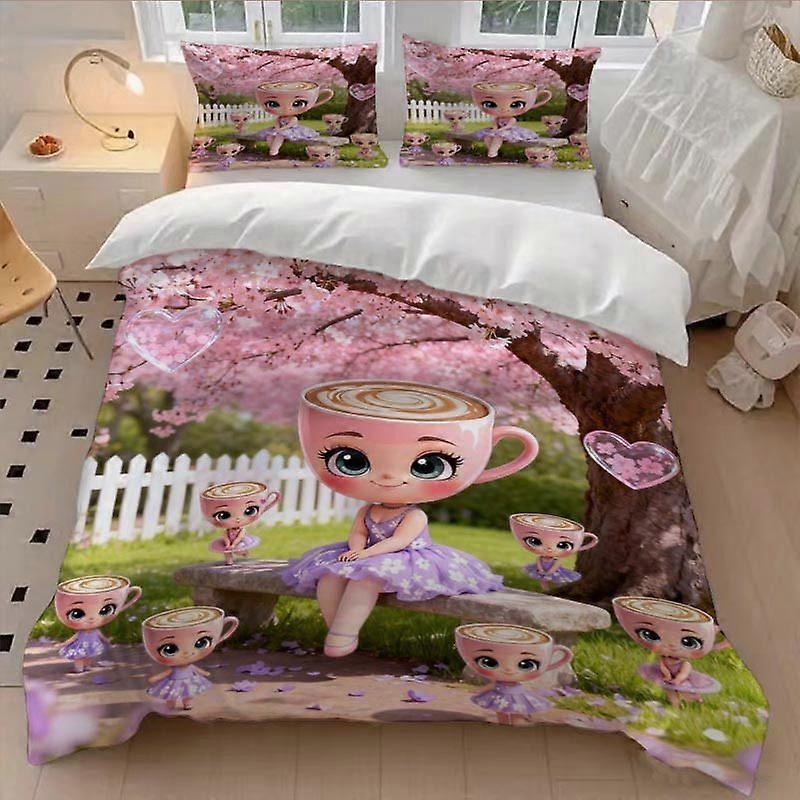 3pcs Duvet Cover Set - Fresh Dorm Decor