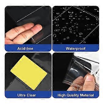 sleeves for double sided cards 20pcs A6 Card Binder Sheets Clear PP Pockets Phot – MEI YI TIAN GROUP trading cards How to Double Sleeve Your