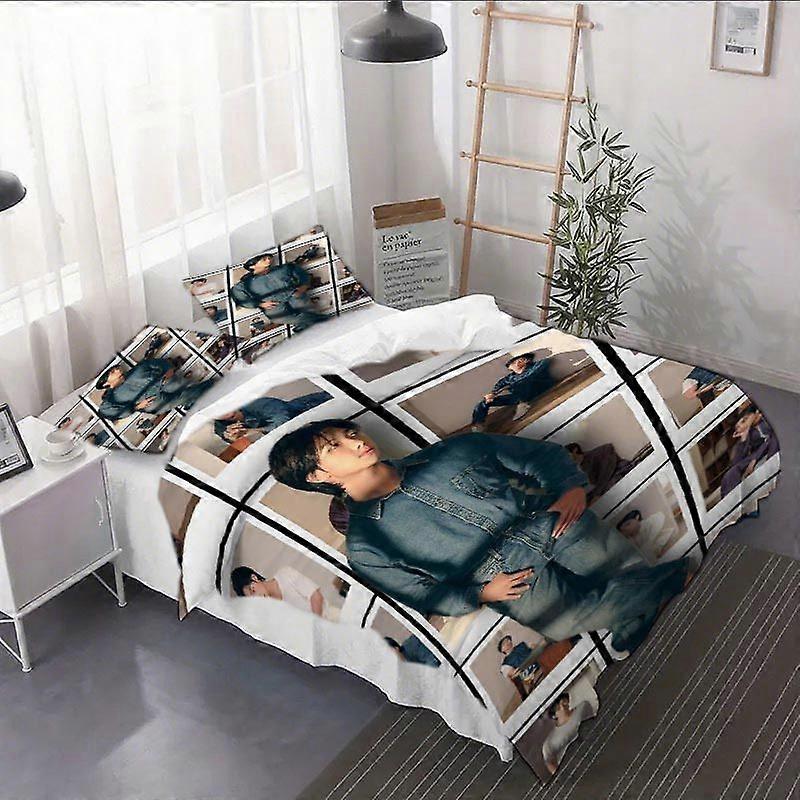 3pcs NAMJOON Duvet Cover Set