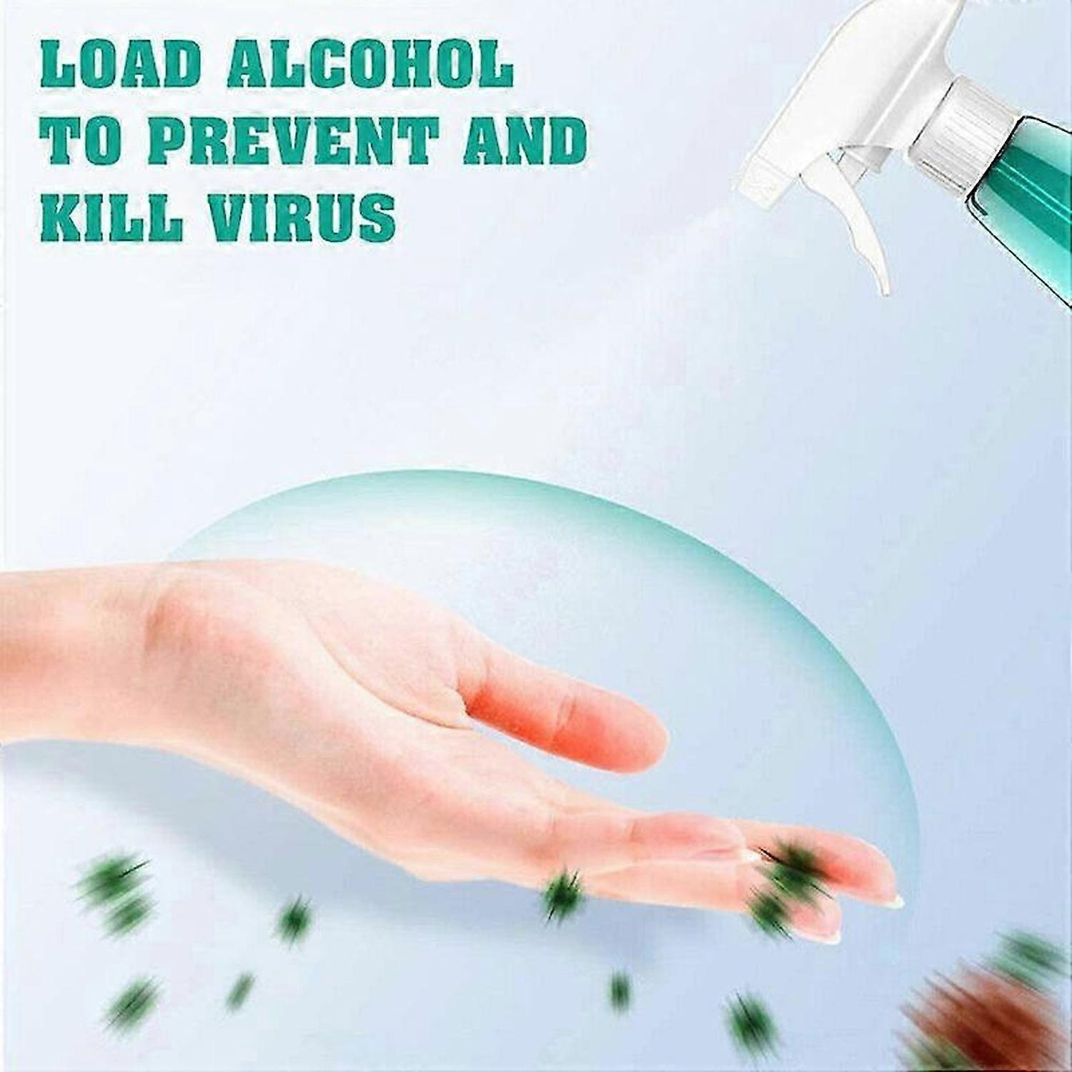 Refillable Mist 3-Mode Spray Bottle Empty Atomizer 500ml Cleaning Gardening Blue New