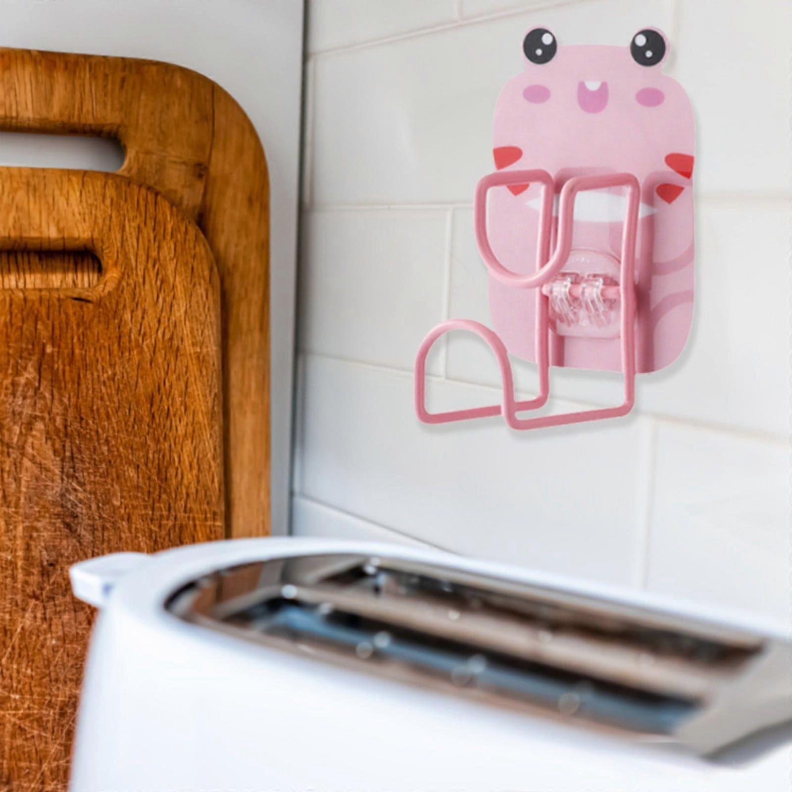 Command Hooks Multifunctional No Punching Washbasin Storage Wall Hanger Bathroom