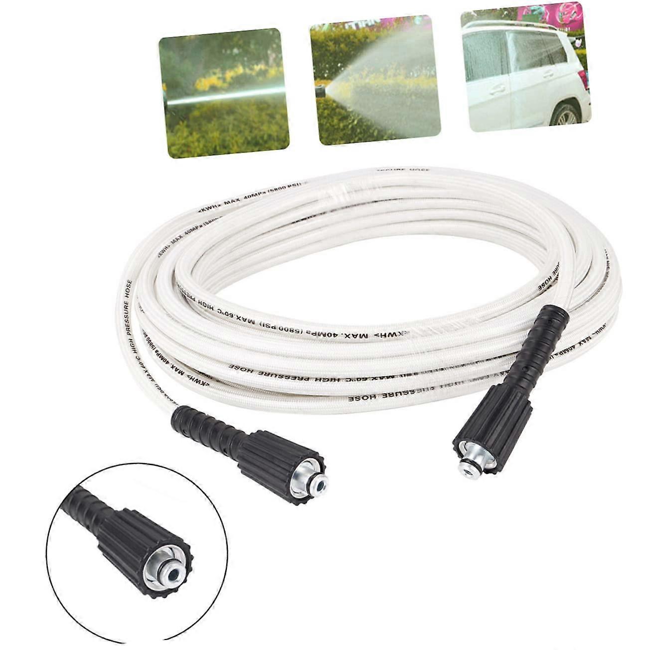 Pressure Washer Hose Extension with M22 Thread Inlet Fitting