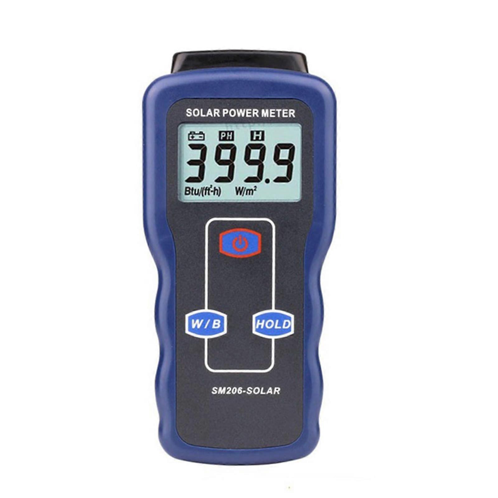 Solar Radiation Meter SM206 Digital Device for Accurate Sunlight Measurement and Panel Performance