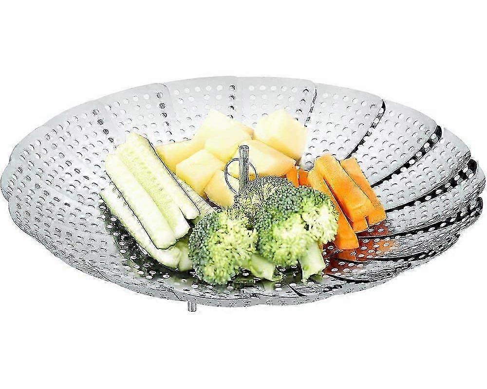 Stainless steel steamer Adjustable steamer insert (16cm-26cm) Steamer insert for cooking pots