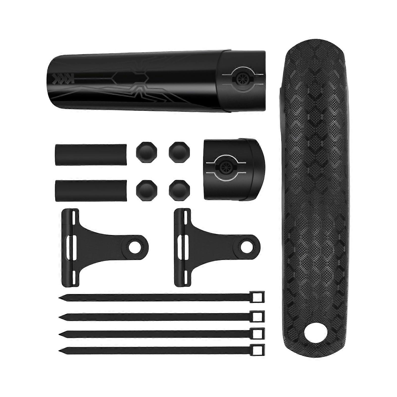 Adjustable Front and Rear Bicycle Mudguard Set with Quick Release Design and AntiSplash Protection