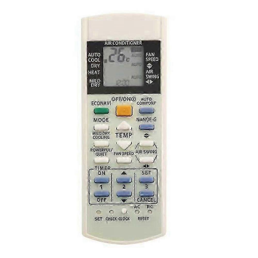 Replacement Remote Control for Panasonic A75C3300, A75C3208, A75C3706 Air Conditioner Models