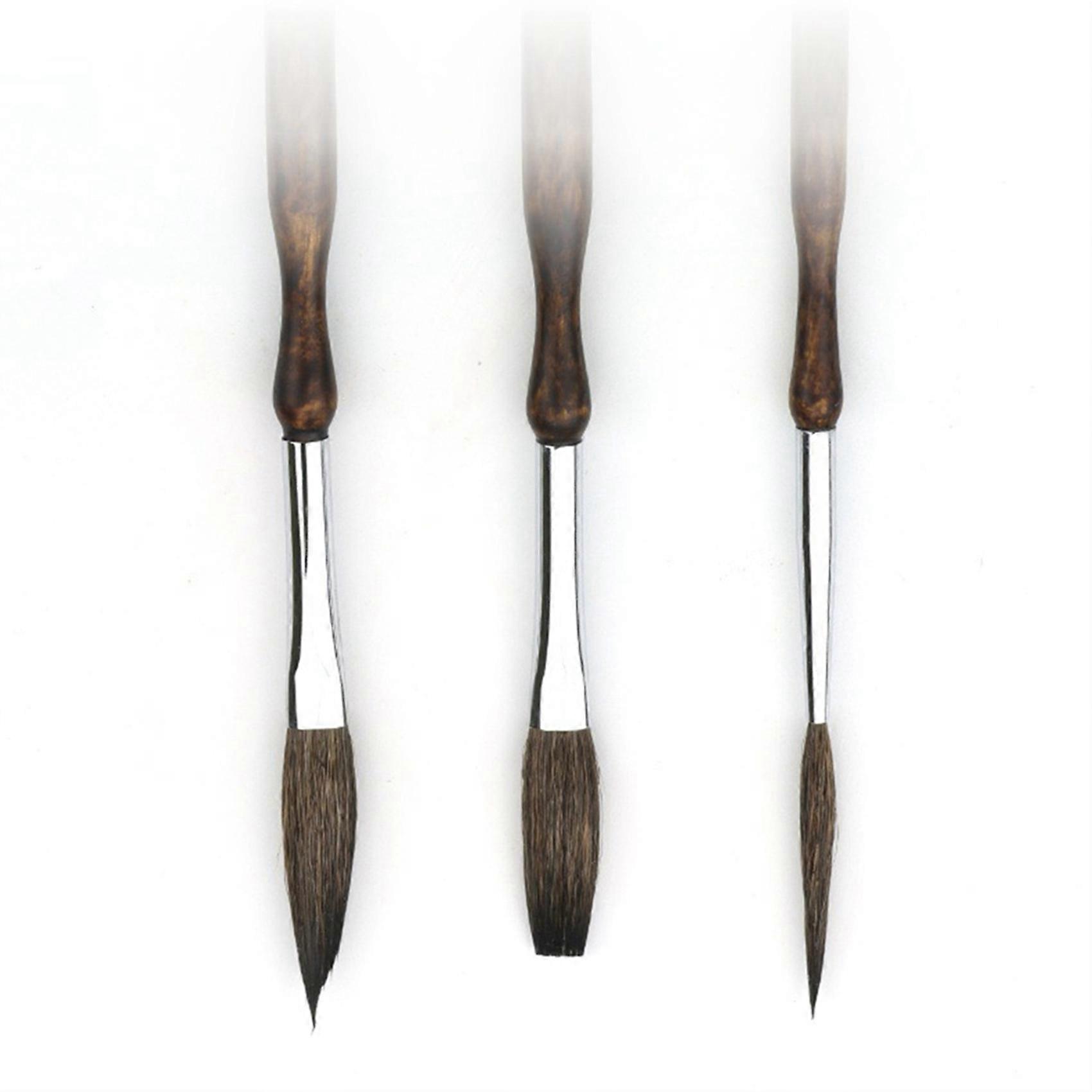 Pinstriping Brush Kit,6 Pcs Professional Striping Brushes Long Liner Script Scroll Rigger Brushes