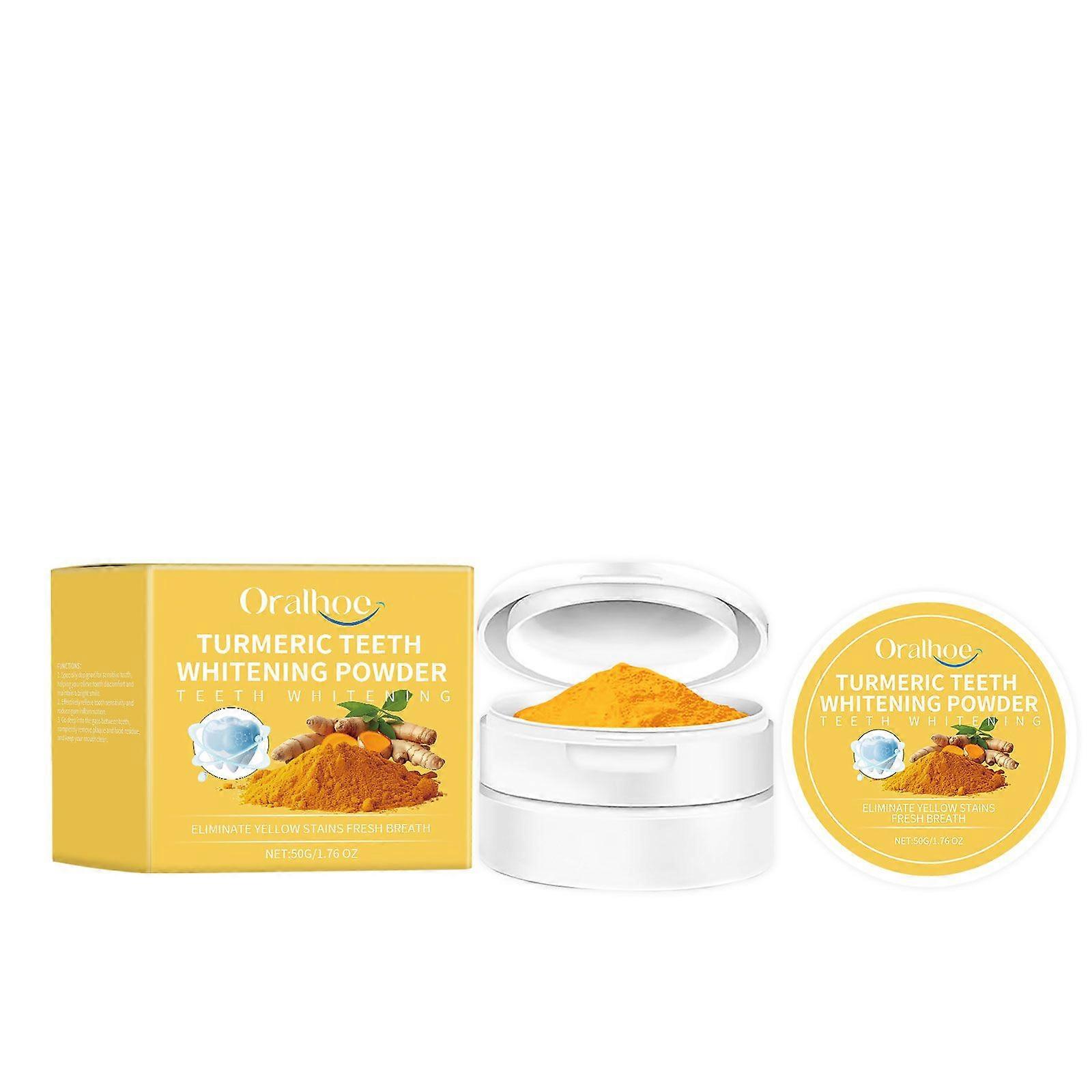 Turmeric Dental Powder Contains Turmeric Extract
