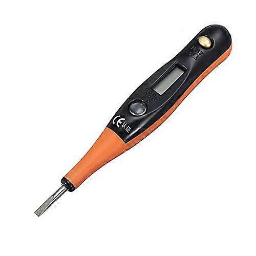 Waterproof Digital Voltage Tester 12V250V AC/DC Wide Range Durable Outdoor Use