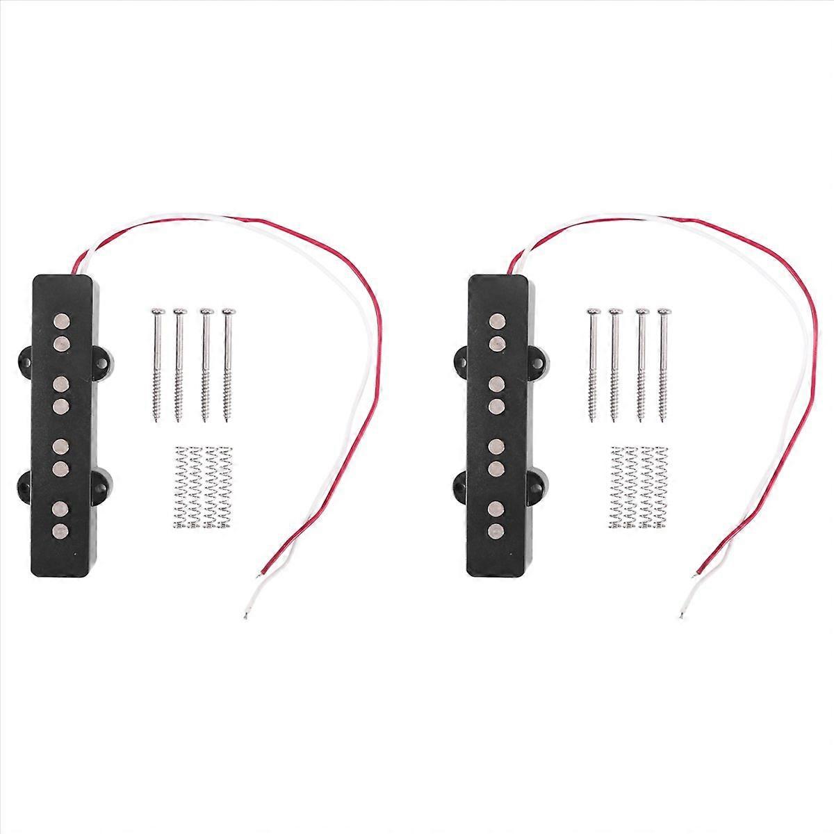 Pro Electric Bass Open Type Noiseless Bridge Pickup For 4 String Style