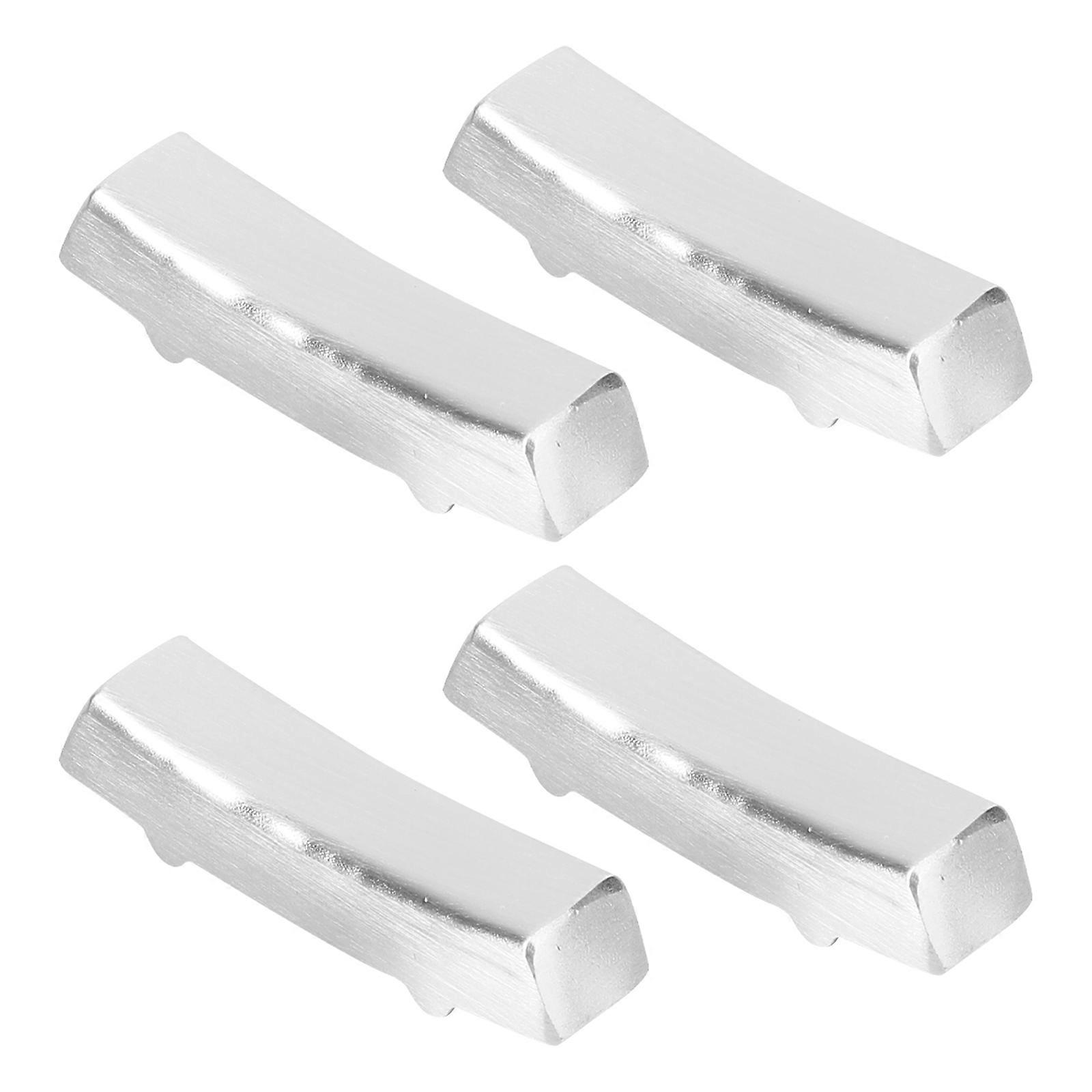 Chopsticks Holder Stainless Steel Tableware Rack for 4Pcs Silver Rest