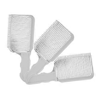 Barber Fade Kam Set, Professionele Haarknipkammen met Gebogen Profiel voor Nauwkeurige Fades en Blending