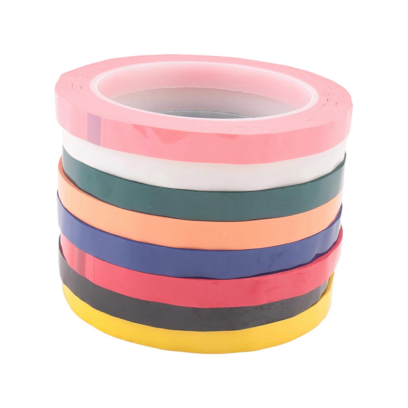 8 Rolls Colors Autoclave Tape 216 Ft/L X 0.4 In/W Instruments Identification Tape Autoclavable 270 Fahrenheit