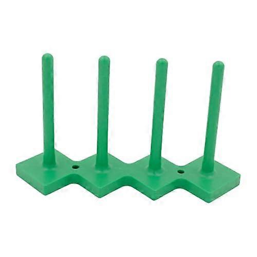 Green Bobbin Thread Stand with Spool Holder for ColorCoded Organization and Quick Identification