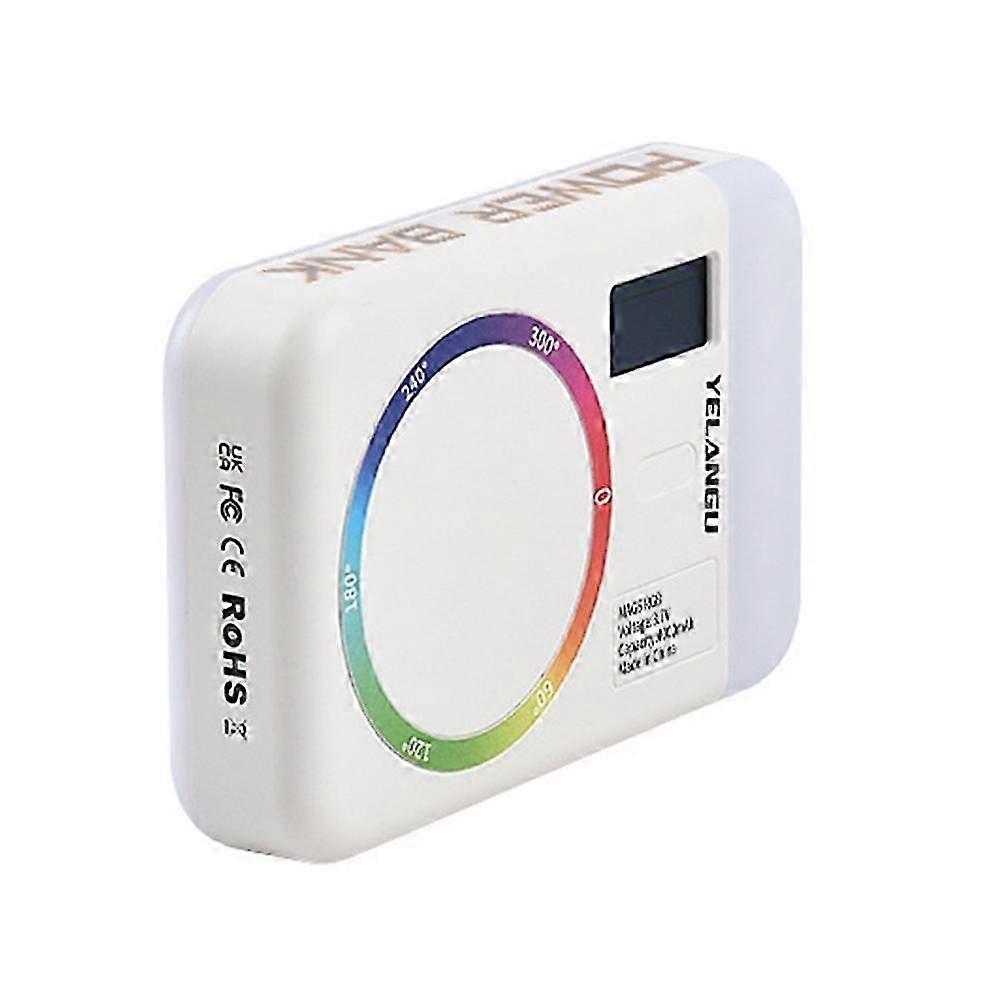 Éclairage de caméra magnétique RVB portable YELANGU