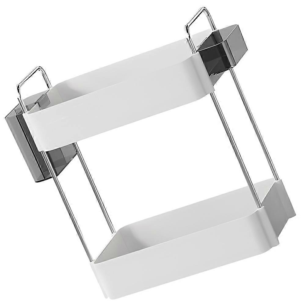 Bathroom Countertop Makeup Organizer Double Layer Storage Rack