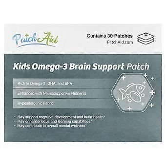 PatchAid, plaster wspomagający pracę mózgu dla dzieci z kwasami omega-3, 30 plastrów