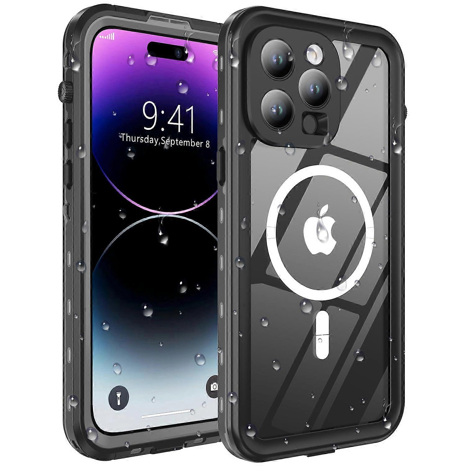 Shockproof Waterproof Case Compatible with iPhone 14 Pro Max