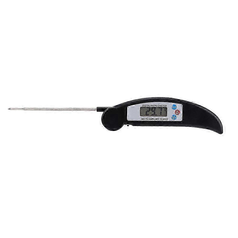 Foldable BBQ Meat Thermometer with LCD Digital Display for Cooking