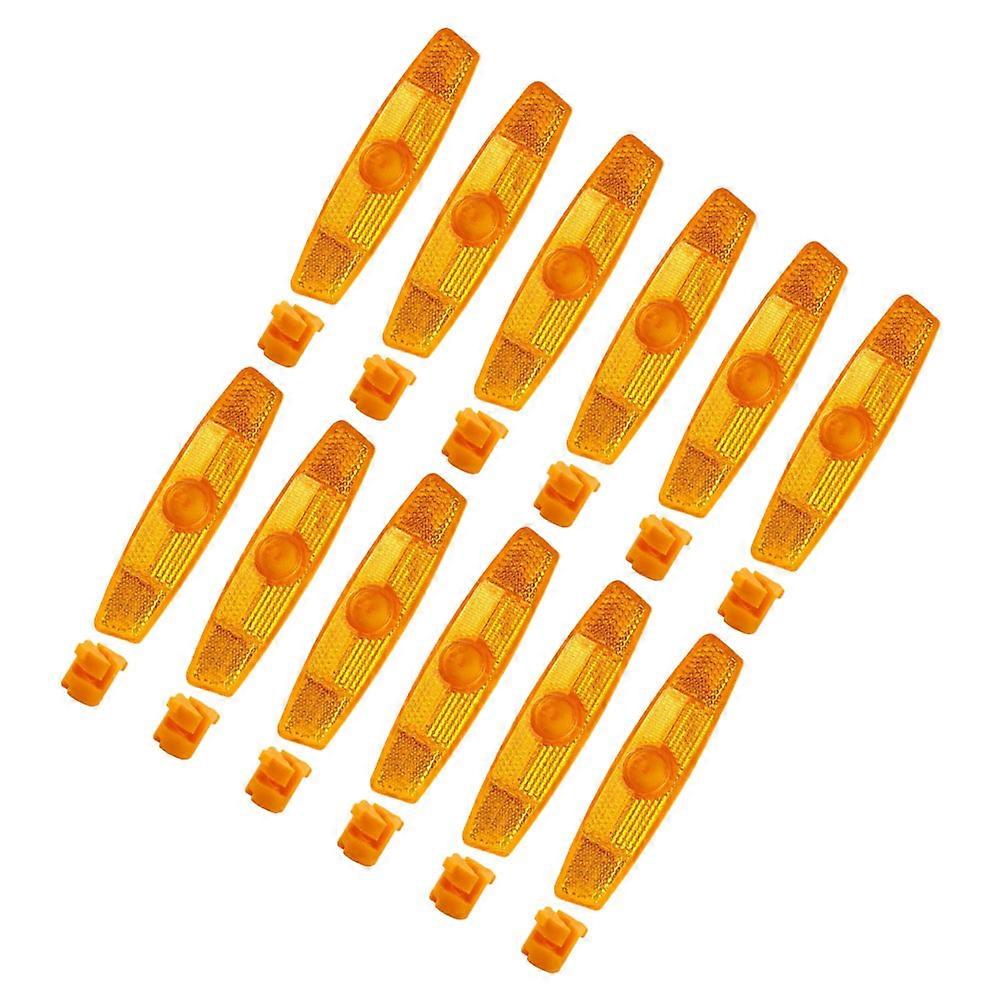 Cykelreflexer för PVC-cykelreflexer, 12-delars set